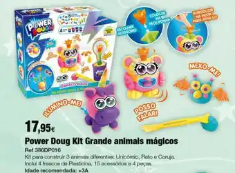 Centroxogo Power dough grande kit animais mágicos promoção