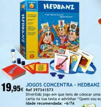 Centroxogo Jogos concentra hedbanz promoção