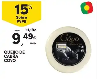 Continente QUEIJO DE CABRA CÔVO promoção