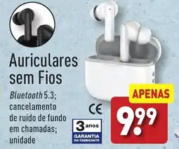 Auriculares sem Fios