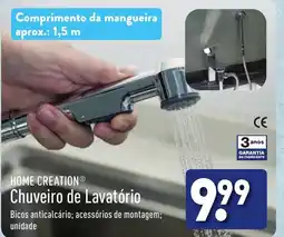 ALDI HOME CREATION Chuveiro de Lavatório Bicos anticalcário; acessórios de montagem; unidade promoção