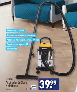 ALDI FERREX Aspirador de Seco e Molhado promoção