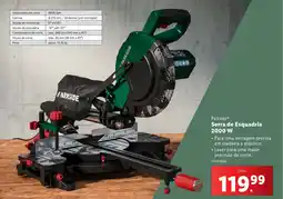 Lidl Parkside Serra de Esquadria 2000 W promoção