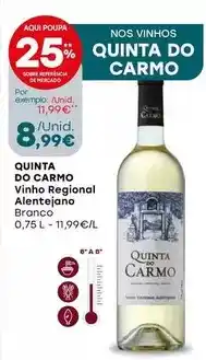 Intermarché Quinta do carmo - vinho regional alentejano promoção