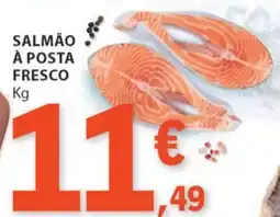 E.Leclerc SALMÃO À POSTA FRESCO Kg promoção