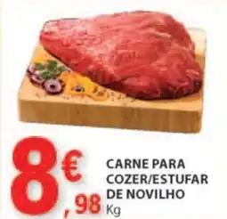 E.Leclerc CARNE PARA COZER/ESTUFAR DE NOVILHO KG promoção