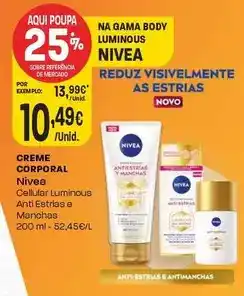 Intermarché Nivea - creme corporal promoção