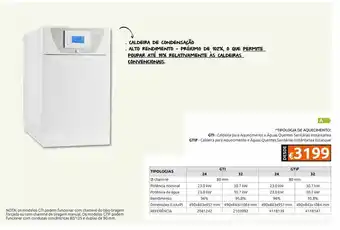 Casa Peixoto Caldeira argenta 24 gti condens a gasoleo promoção