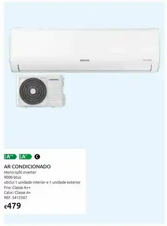 Ar cond. samsung mono split ar «ar09txhqasi»r322cx