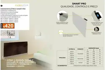 Casa Peixoto Aquecedor elétrico radiador climastar smart pro 1000 w ardósia preto 50x50 cm promoção