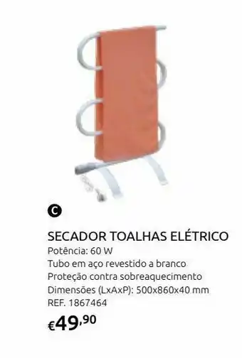 Casa Peixoto Toalheiro elétrico 90 w promoção