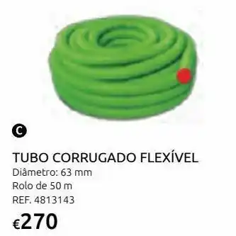Baxi tubo corrugado flexivel 63 mm