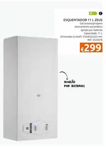 Casa Peixoto Vulcano esquent.zeus baterias 11l/min wrn 10-4 kb 31 b/p promoção
