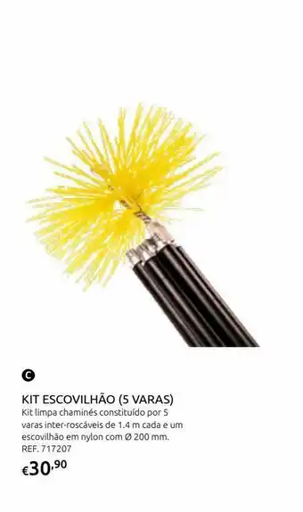 Casa Peixoto Tria kit escovilhao 200ml (5varas) promoção