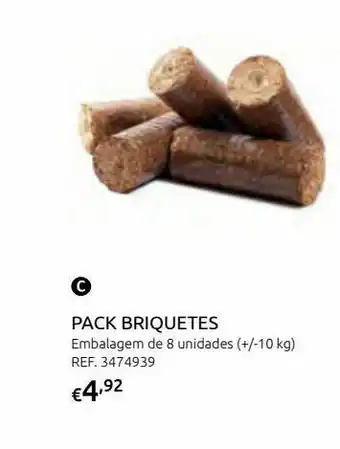 Briquetes 8un +/-10kg