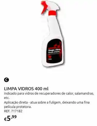 Casa Peixoto Tria limpa vidros pulverizador 400ml promoção