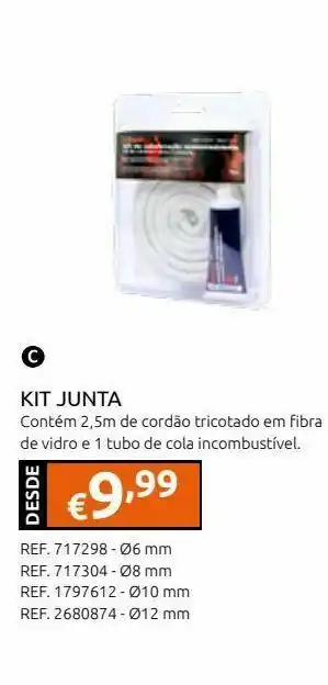 Casa Peixoto Tria kit junta 6mm+cola promoção