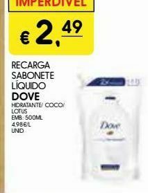 Sabonete líquido dove