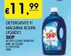 Detergente líquido skip