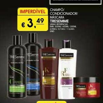 Meu Super Shampoo tresemmé promoção