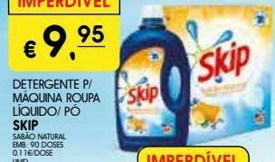 Meu Super Detergente líquido skip promoção