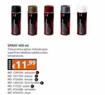 Tria spray cor antracite 400ml
