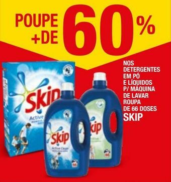 Intermarché Detergente em pó skip promoção