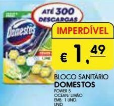 Pastilhas para wc domestos