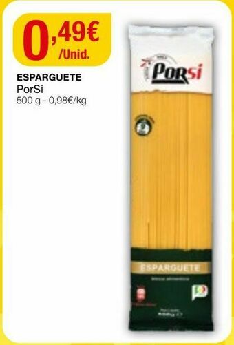 Macarrão porsi