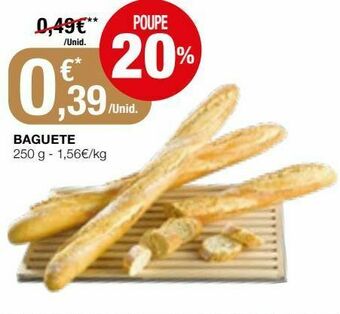 Intermarché Baguette promoção