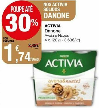 Intermarché Iogurte activia promoção