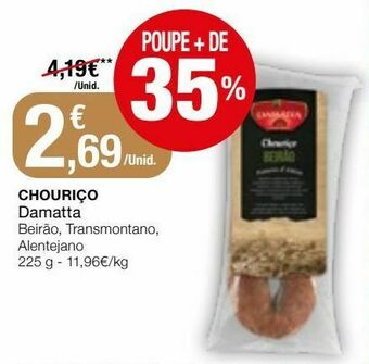 Intermarché Chouriço damatta promoção