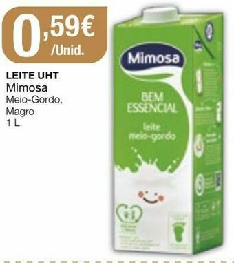 Intermarché Leite mimosa promoção