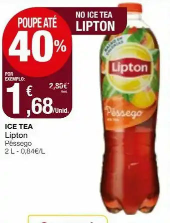 Intermarché Chá gelado lipton promoção