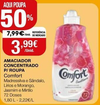 Amaciador comfort