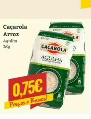 Belita Arroz cacarola promoção