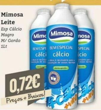 Leite mimosa