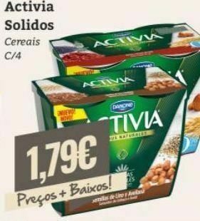 Belita Iogurte activia promoção
