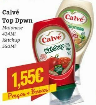 Belita Molhos calvé promoção