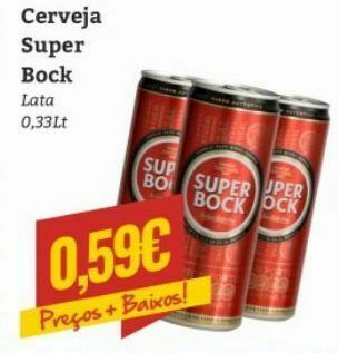 Belita Cerveja super bock promoção
