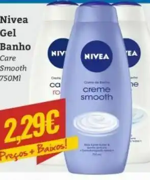 Belita Gel de banho nivea promoção