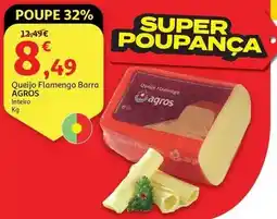 Auchan Agros - queijo flamengo barra promoção