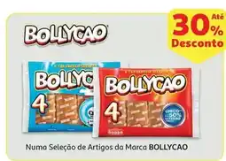 Auchan Bollycao - bolo recheado :4un 228g promoção