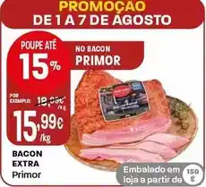 Intermarché Primor - bacon extra promoção