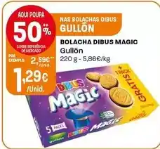 Intermarché Gullon - bolacha dibus magic promoção