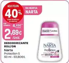 Intermarché Narta - desodorizante roll'on promoção