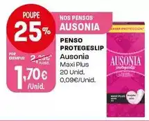 Intermarché Ausonia - penso protegeslip promoção