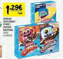 Spar CEREAIS CHOCOMAX / STARZ / CHOOKS NACIONAL 300G promoção