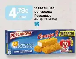 Intermarché Pescanova - 15 barrinhas de pescada promoção