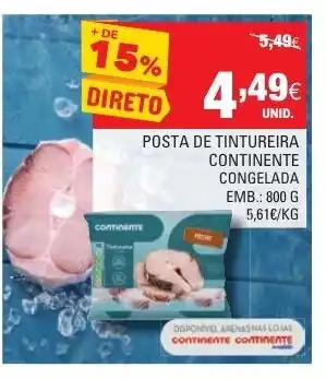 Continente Posta de Tintureira Continente 800g promoção